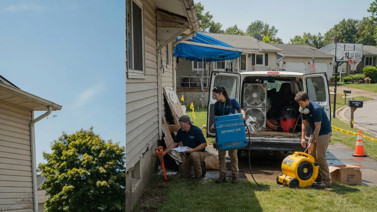 Ceiling Leak Cleanup in Elmwood, NE near me